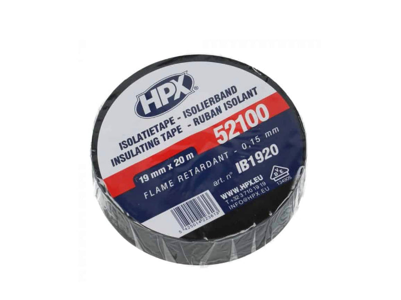 Isolatieband 20x19mm, zwart (HPX 52100)