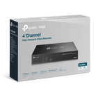 VIGI 1 serie NVR, 1 Harde schijf, 4 kanalen input, 4x PoE - NVR1004H-4P-2TB