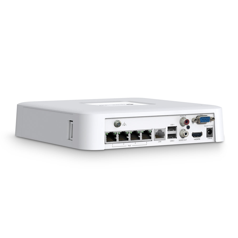 VIGI 1 serie NVR, 1 Harde schijf, 4 kanalen input, 4x PoE - NVR1104H-4P