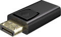 DisplayPort/HDMI-adapter 1.1 - DisplayPort-stekker mannelijk > HDMI-aansluiting vrouwelijk (type A)