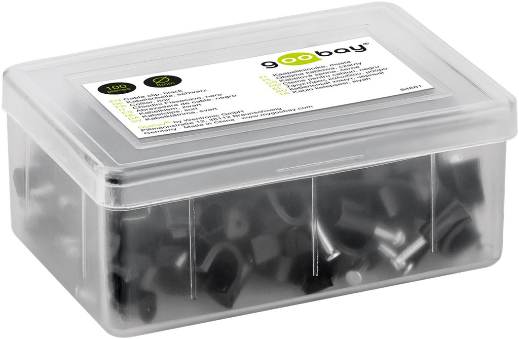 Kabelklemmen, 100 stuks