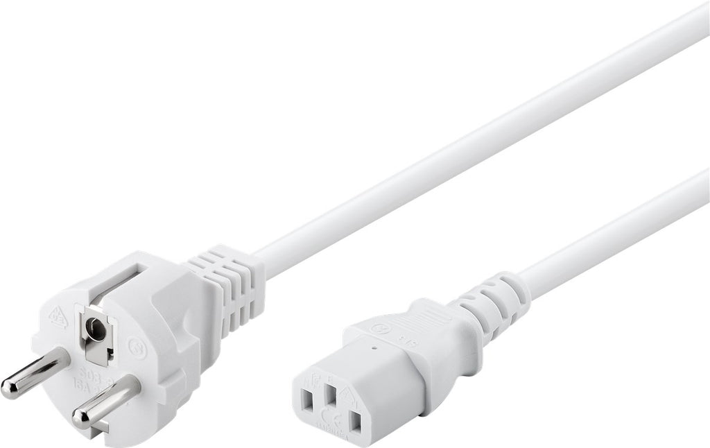 Goobay Stroomkabel IEC | Wit