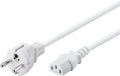 Goobay Stroomkabel IEC | Wit