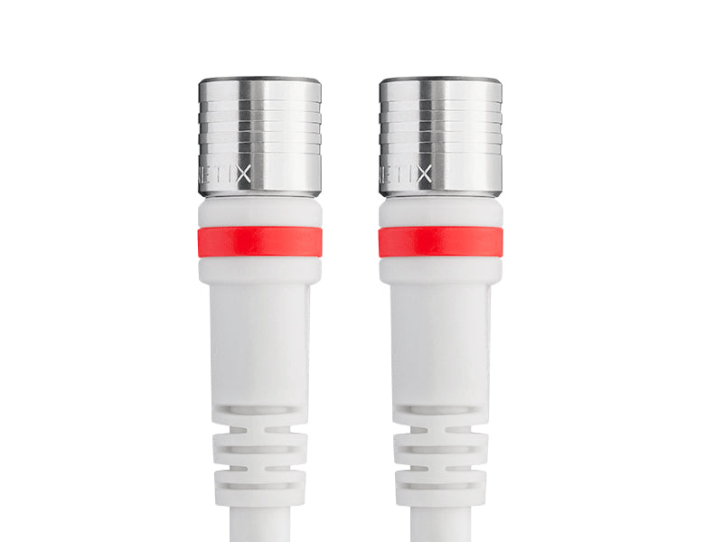 Coax aansluitkabel schroef - F-male/F-male, recht, 1,5 meter - Technetix