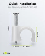 Kabelklemmen, 100 stuks