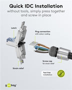 CAT 6A RJ45-connector afgeschermd STP, voor montage zonder gereedschap - Snel & Betrouwbaar