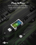 USB-C 3.1 naar RJ45 Ethernet-kabel