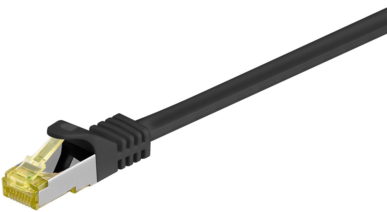 RJ45 (CAT 6A, 500MHz) netwerkkabel met CAT 7 SFTP raw kabel