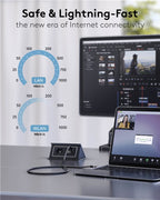 USB-C 3.1 naar RJ45 Ethernet-kabel