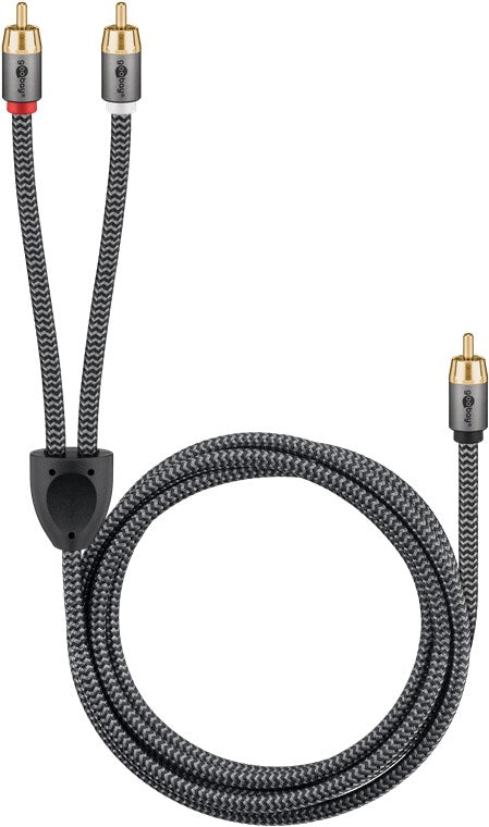 Goobay Plus Subwoofer/Stereo Kabel | RCA-Y