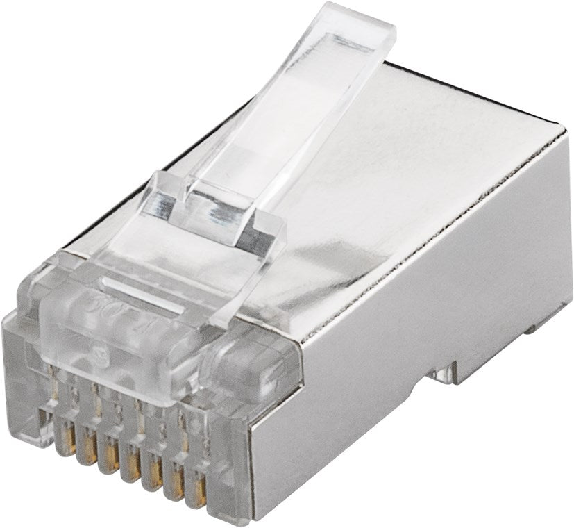RJ45 afgeschermde stekker, CAT 6 STP (10 stuks per verp)