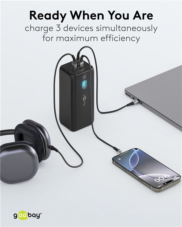Laptop Powerbank 20.000 mAh Snellader