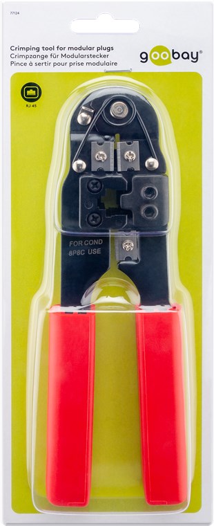 Krimptang voor 8-pins RJ45 connectoren