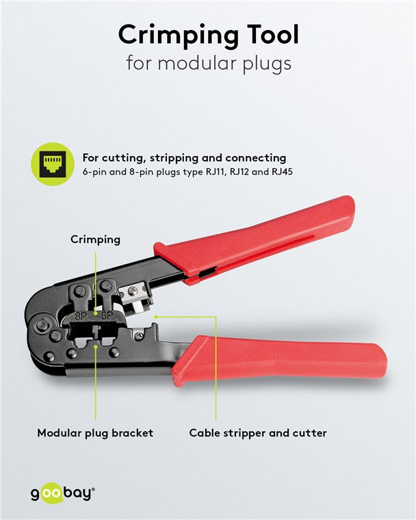 Toolset voor telefoon- en netwerkinstallatie (4-in-1)