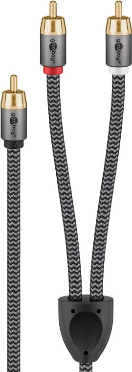 Goobay Plus Subwoofer/Stereo Kabel | RCA-Y
