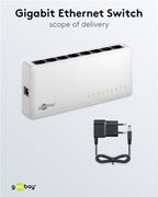 8-Poorts Gigabit Ethernet Switch