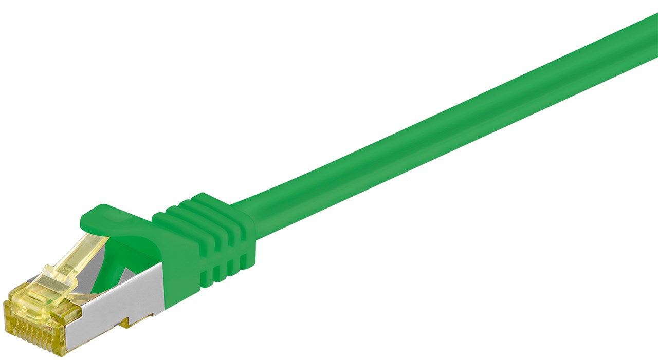 RJ45 (CAT 6A, 500MHz) netwerkkabel met CAT 7 SFTP raw kabel