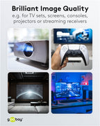 High Speed HDMI™-verlengkabel met Ethernet, 4K @ 60 Hz