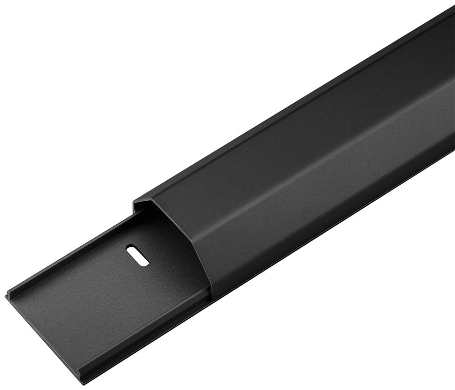 Kabelgoot, halfrond aluminium