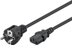 Goobay Stroomkabel IEC | Zwart