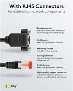 CAT 6 verlengkabel, S/FTP (PiMF), CU - Goobay