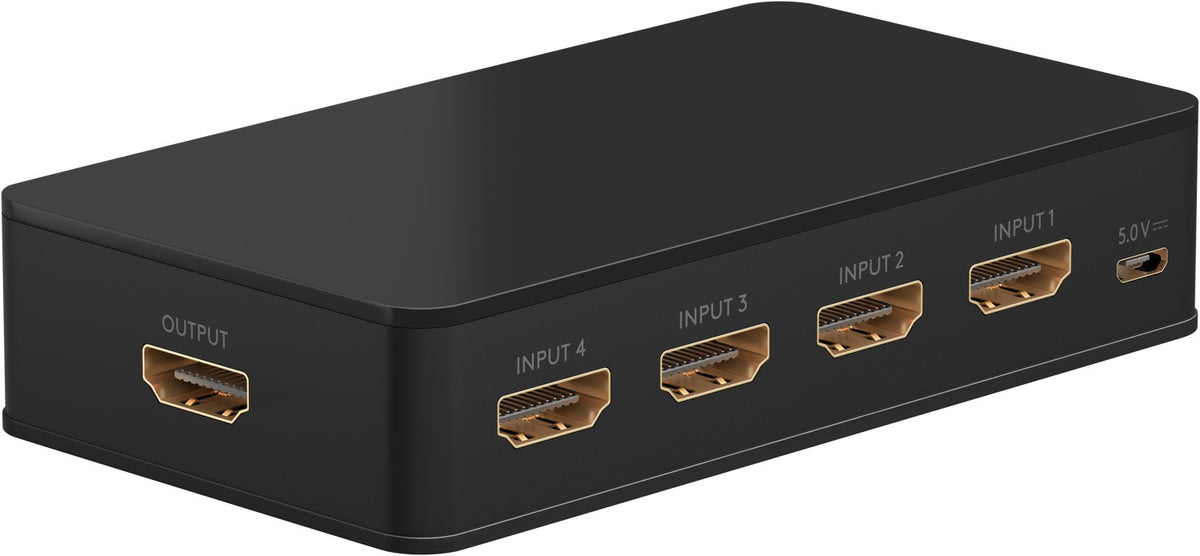 HDMI-Switch - 4 naar 1 - 4K @ 60 Hz