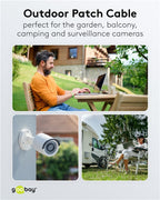CAT 6A netwerkkabel voor buitengebruik, U/UTP, CU – Goobay