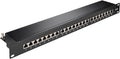 CAT 6A patchpaneel, 19 inch, 24-poorts (1 U)