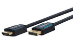 Clicktronic DisplayPort-naar-HDMI-adapterkabel - 4K/60Hz