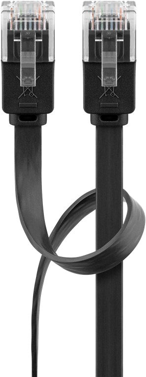 Platte CAT 6 netwerkkabel, U/UTP