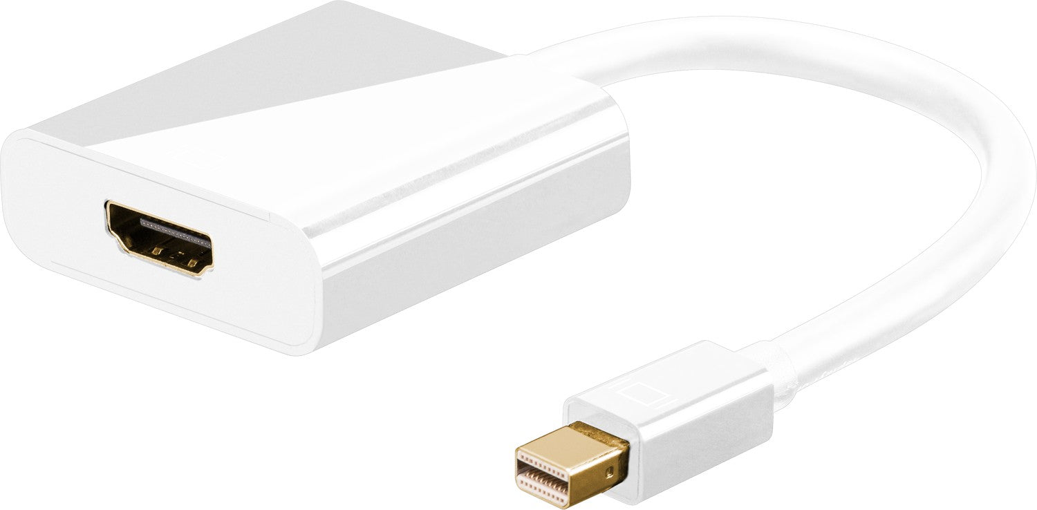 DisplayPort/HDMI-adapterkabel 1.2 Mini - DisplayPort-stekker Mini > HDMI-bus (Type A)