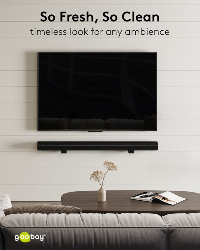 Goobay - Universele Soundbar Wandbeugel