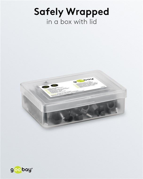 Kabelklemmen, 100 stuks