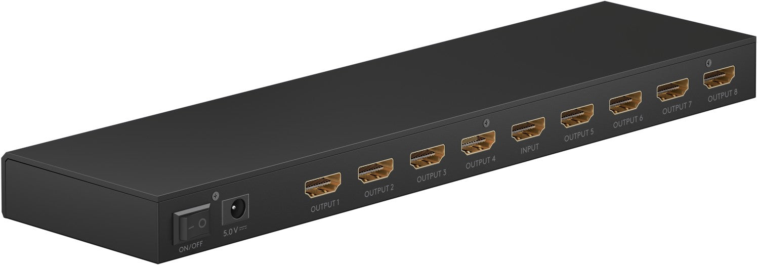 HDMI-Splitter - 1 naar 8 - 4K @ 60 Hz