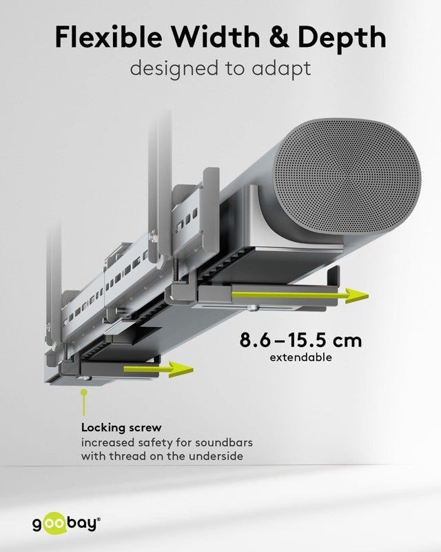 Goobay - Universele Soundbar + TV-Beugel