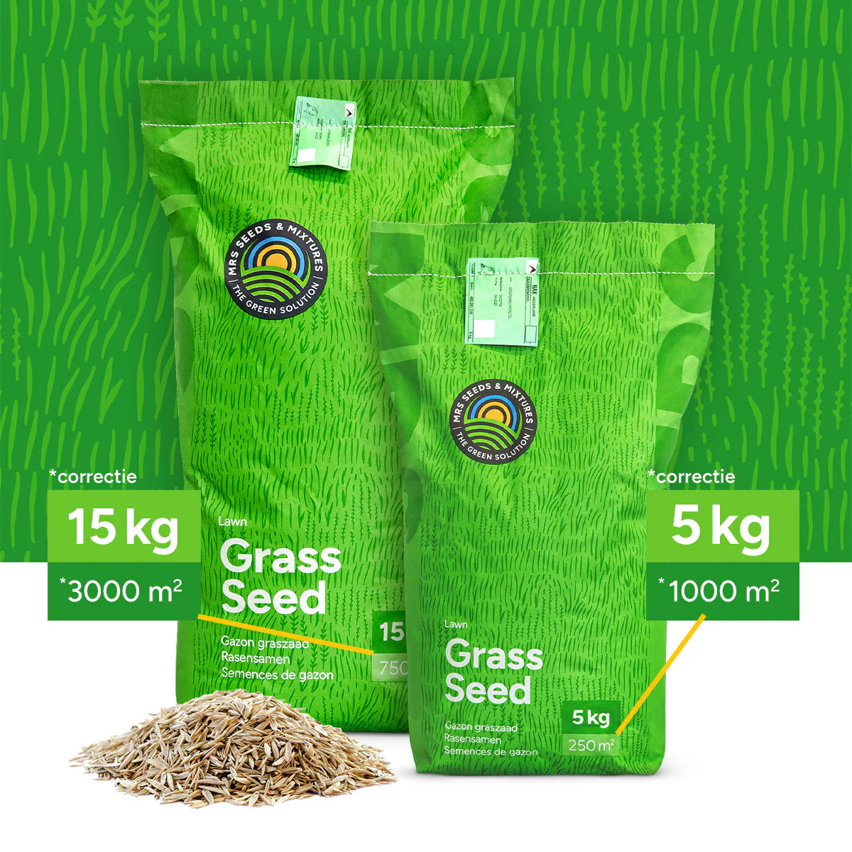 MRS Seeds & Mixtures Graze - BG11 | Weide Graszaad 15KG