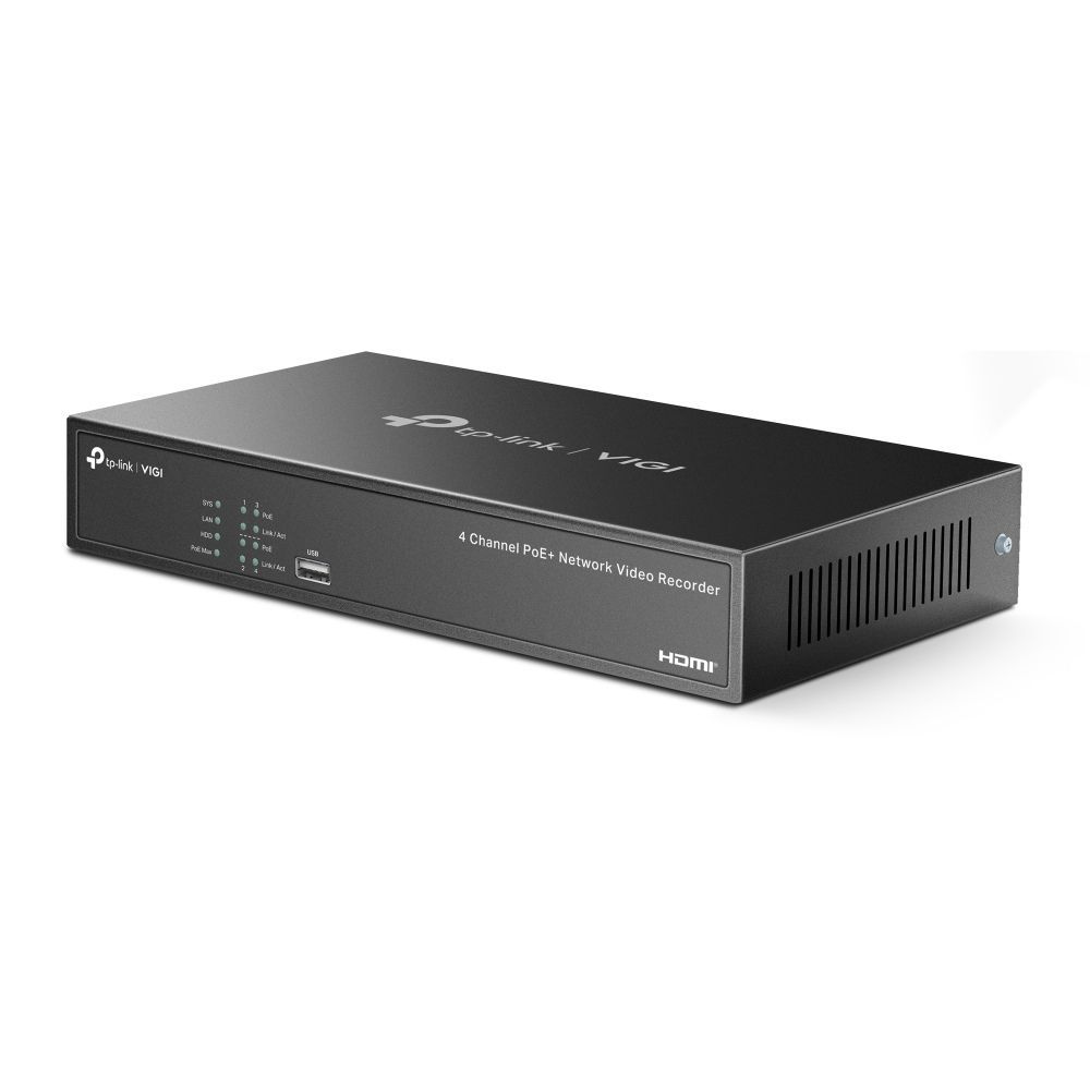TP-Link VIGI NVR1004H-4P (Inclusief 2TB HDD)