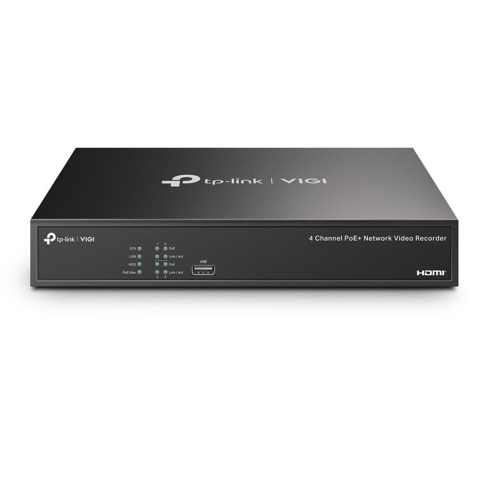 TP-Link VIGI NVR1004H-4P (Inclusief 2TB HDD)